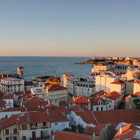 Baia - Studio Vue Imprenable Sur La Mer Daire Biarritz