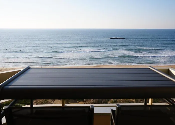 Baia - Studio Vue Imprenable Sur La Mer Daire Biarritz