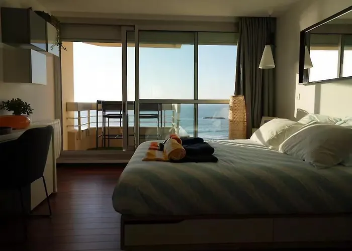 Baia - Studio Vue Imprenable Sur La Mer Daire Biarritz