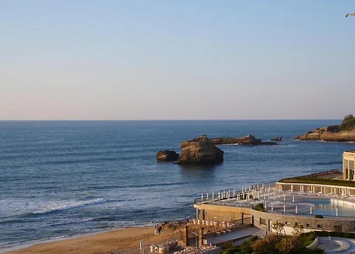 Baia - Studio Vue Imprenable Sur La Mer * ביאריץ