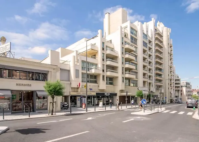 Baia - Studio Vue Imprenable Sur La Mer ביאריץ